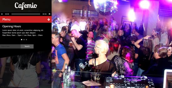 cafemio ajax club bar tema wp
