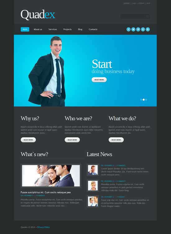 創意諮詢-Joomla-模板