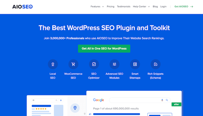 AIOSEO - El Mejor Complemento SEO de WordPress