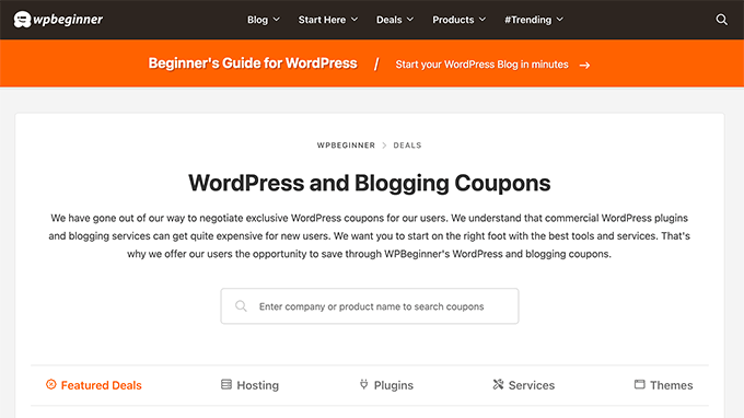 Buscar ofertas de WordPress y blogs Search WordPress and Blogging Deals