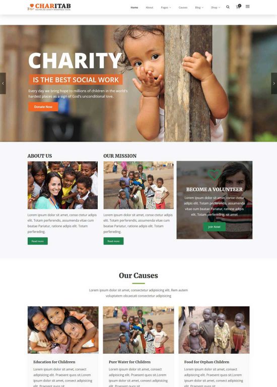 tema wordpress amal amal