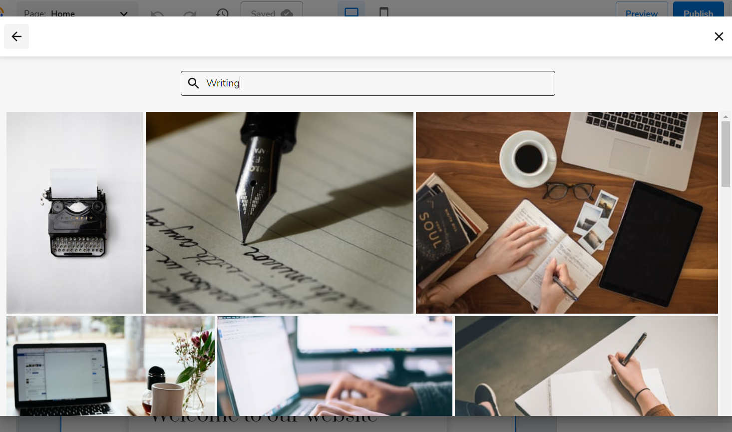 Constant Contact의 Unsplash 사진 라이브러리