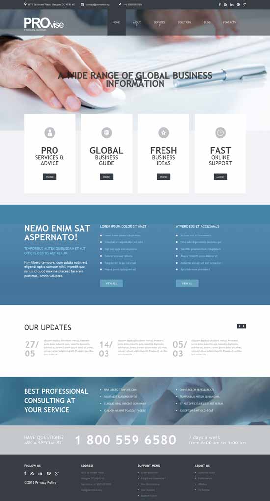 الاستشارات المالية-WordPress-Theme-52702