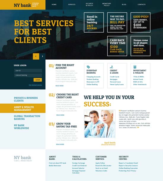 bank WordPress theme 48360