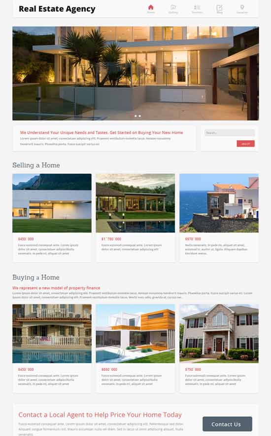 Home-Bureau-Joomla-Modello