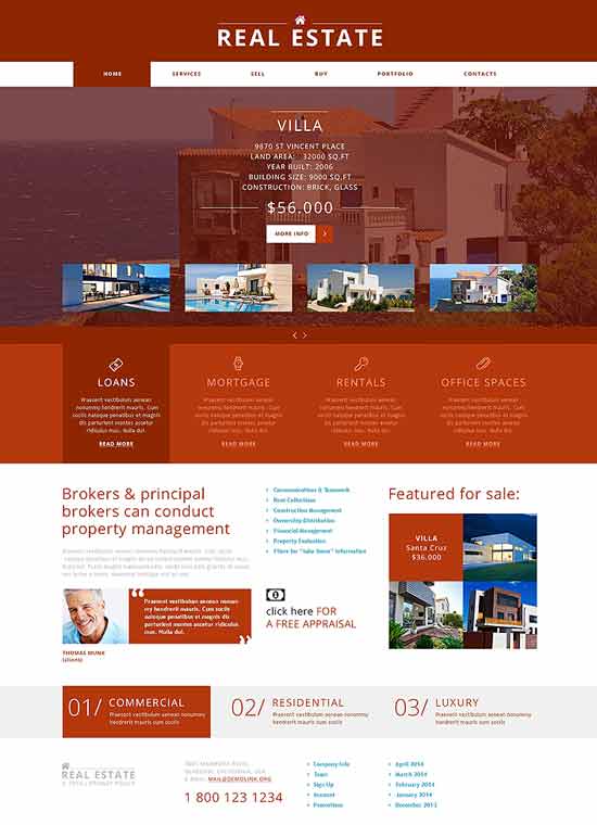 Joomla-modello-agenzia immobiliare