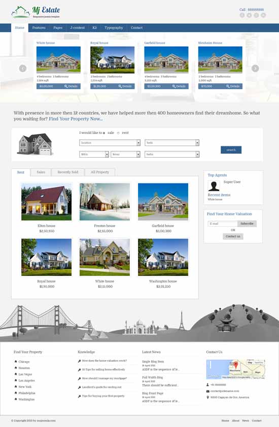 Mj-Immobiliare-Joomla-Modello