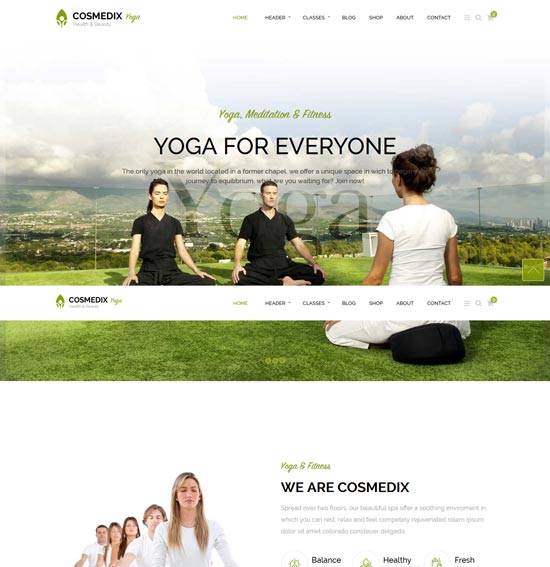 cosmedix-yoga-wordpress-tema