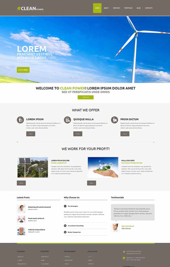 利润丰厚的投资 WordPress 主题