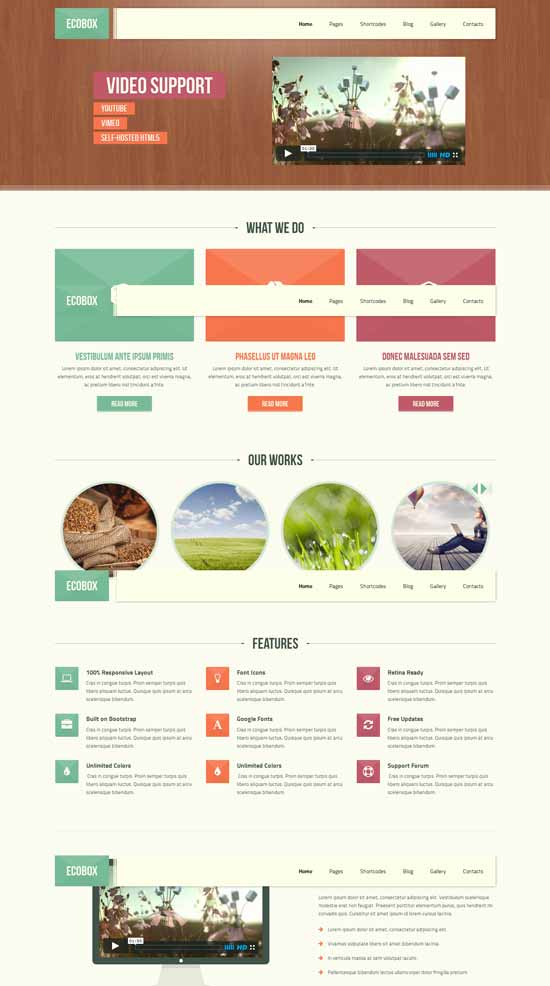 Ecobox-环境-响应式-WordPress-主题