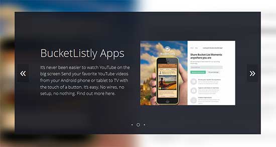 沉浸式 jQuery 图像滑块