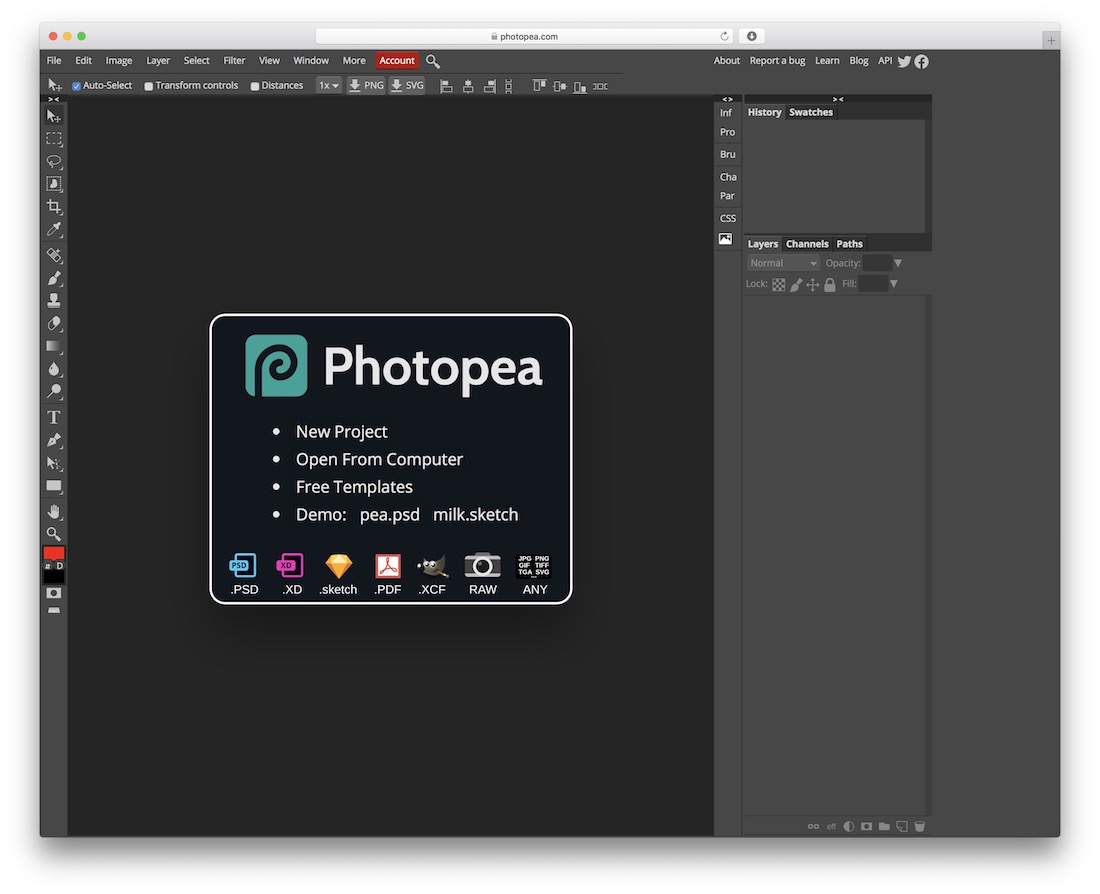 photopea darmowa alternatywa dla photoshopa