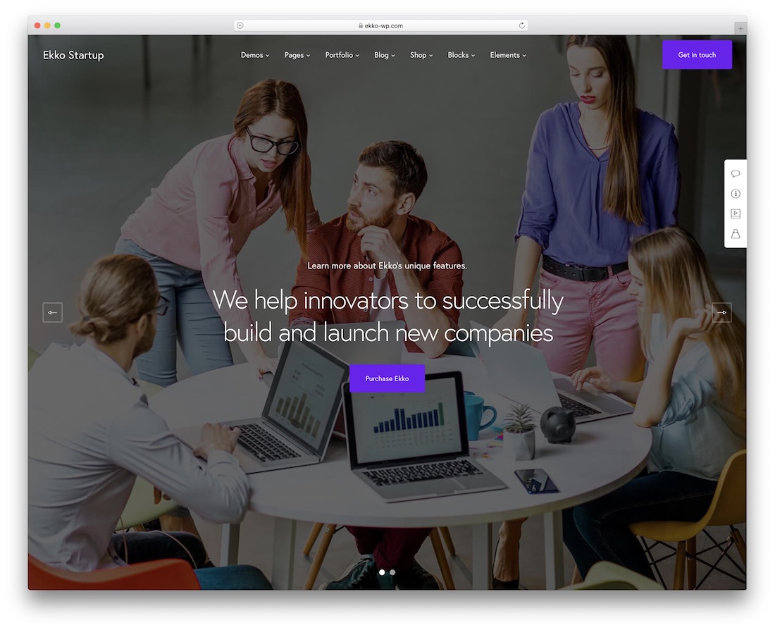 ekko 启动 wordpress 主题