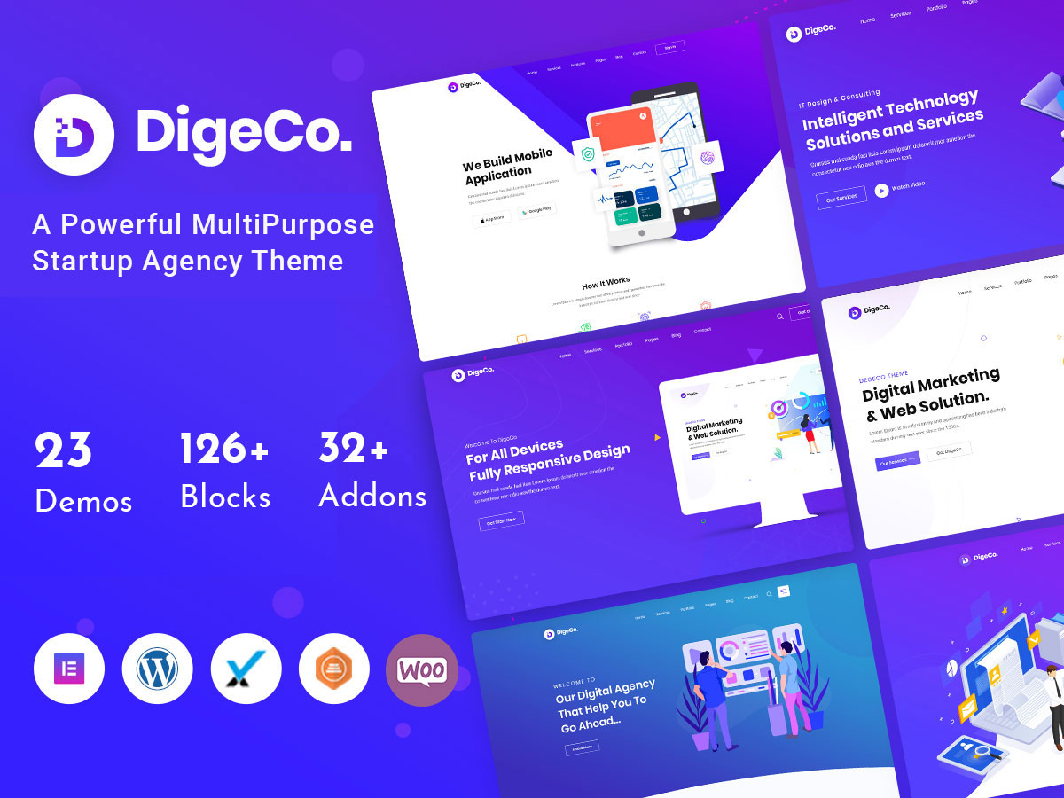 digeco - 启动 WordPress 主题