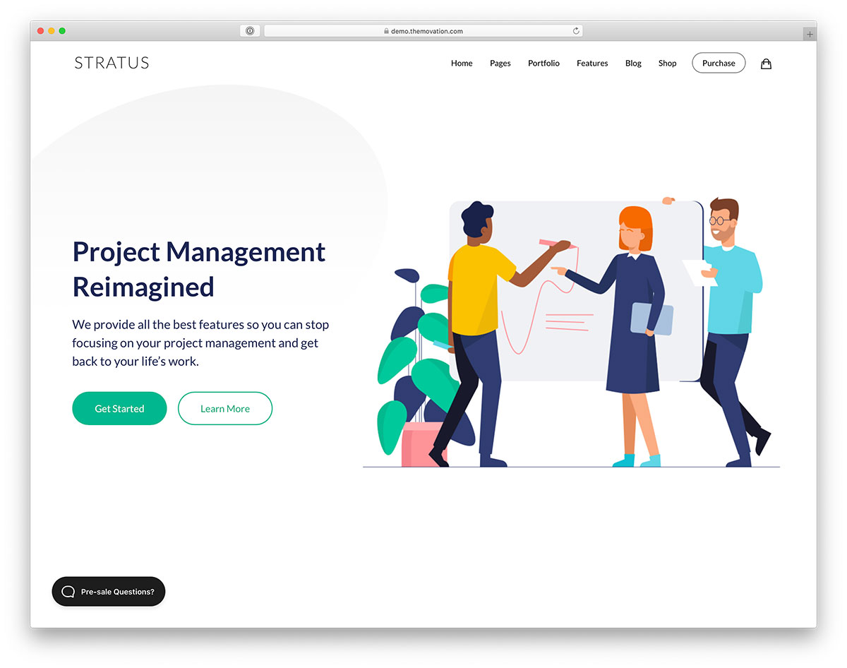 saas wordpress 主题