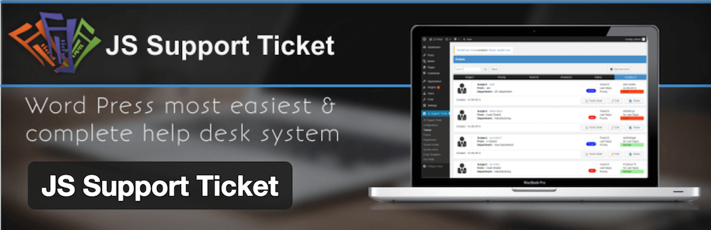 WordPress JS Support Ticket WordPress Plugins