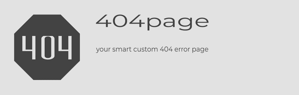 Il plugin 404page.