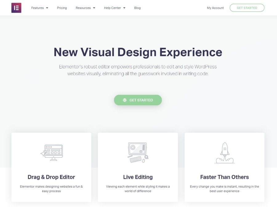 Plugin de page de destination Elementor WordPress
