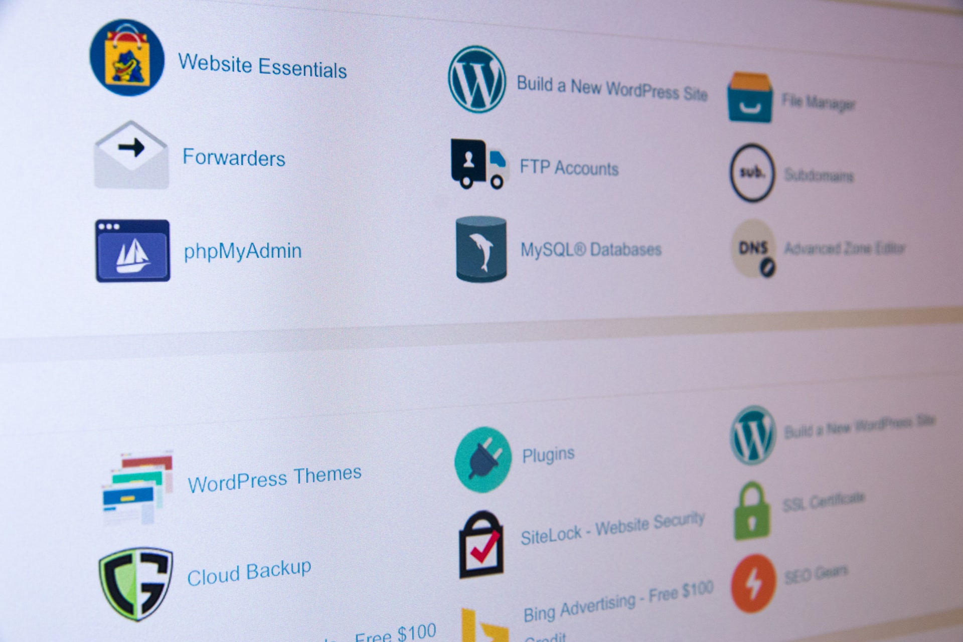 لوحة القيادة cPanel