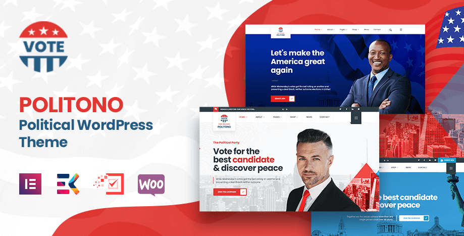 Politono最高の政治的なWordPressテーマ