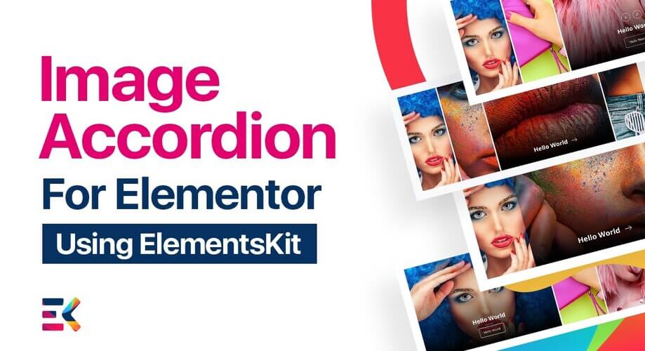 ElementsKit صورة أكورديون البرنامج المساعد