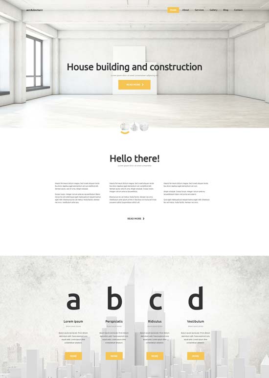 建筑 joomla 模板 53317