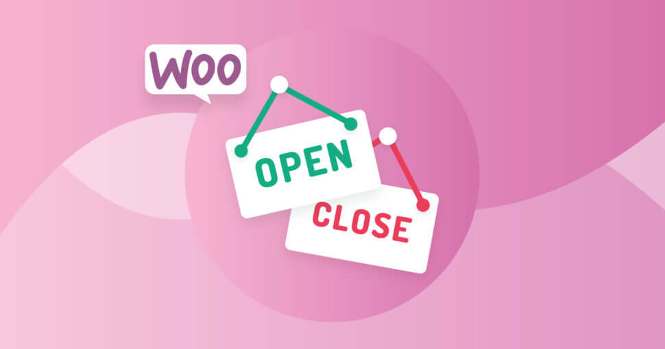 WooCommerce otwórz i zamknij wtyczkę