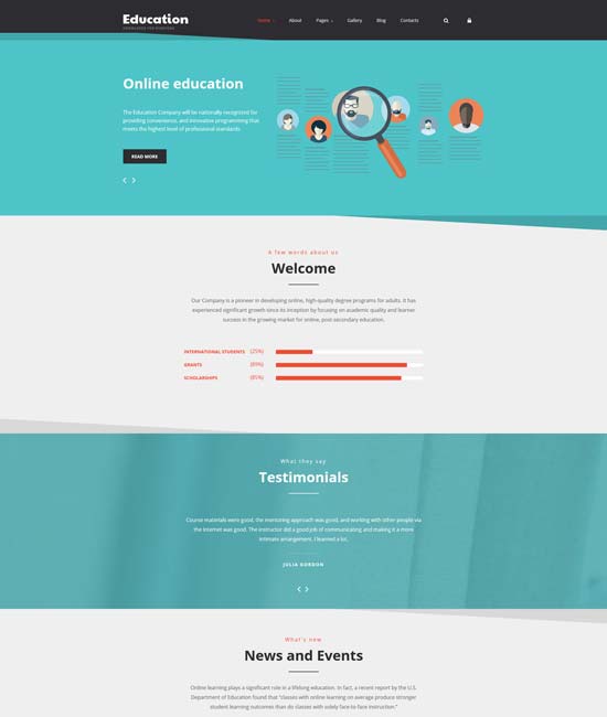 教育-joomla-template-58369