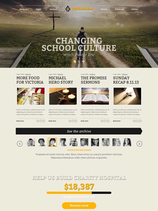 Bethlehem-Church-Bootstrap-3-HTML5-模板