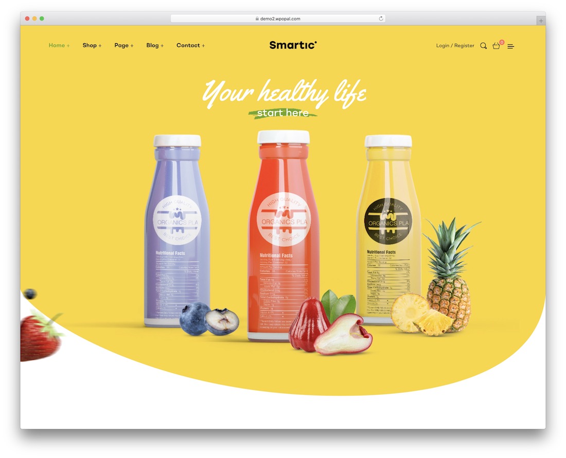 موضوع وورد الصفحة المقصودة smartic