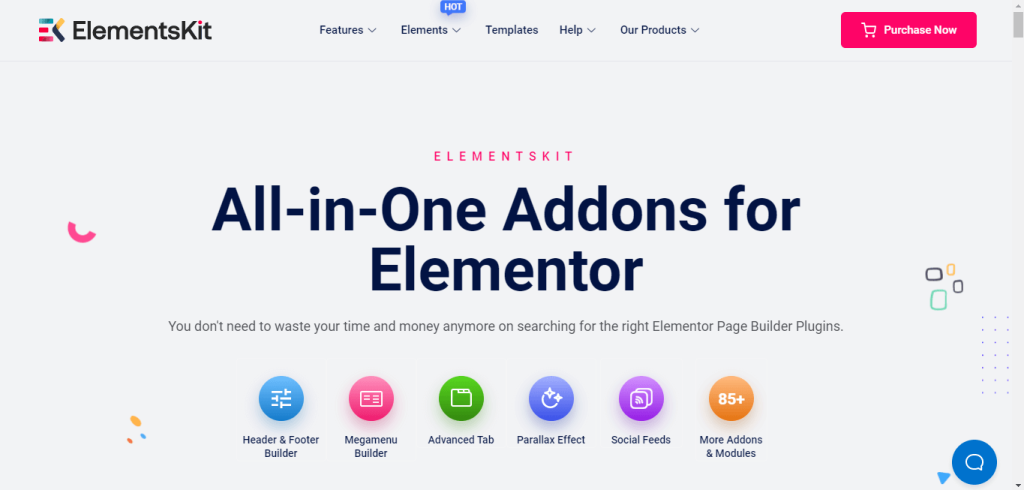 лучшие плагины мегаменю wordpress ElementsKit