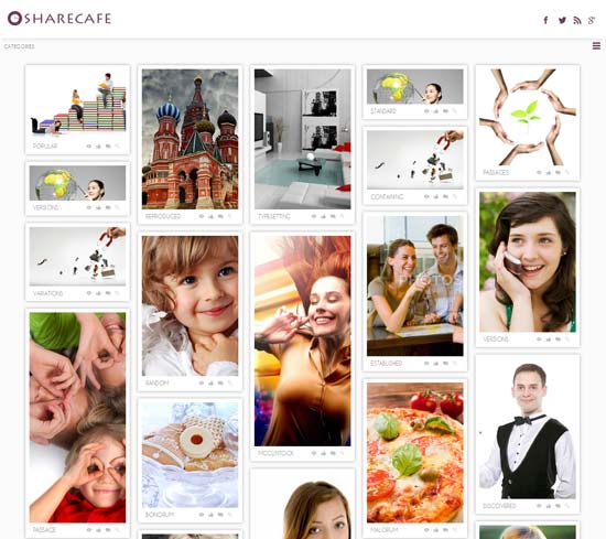 Share-Cafe-Free-Gallery-Website-Template. شارك-مقهى-مجاني-معرض-موقع-قالب
