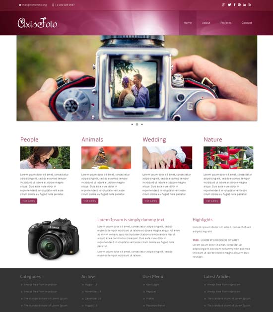 Axisfoto-Free-Photo-Gallery-Website-Template