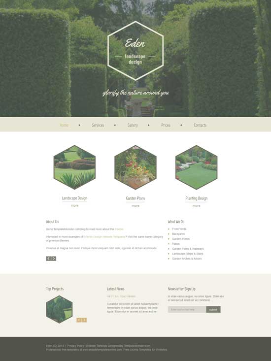 Free-Exterior-Design-HTML5-Website-Plantillas