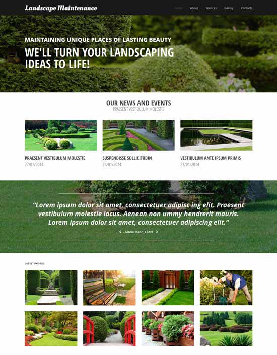 Plantilla-de-sitio-web-de-diseño-exterior-de-paisaje