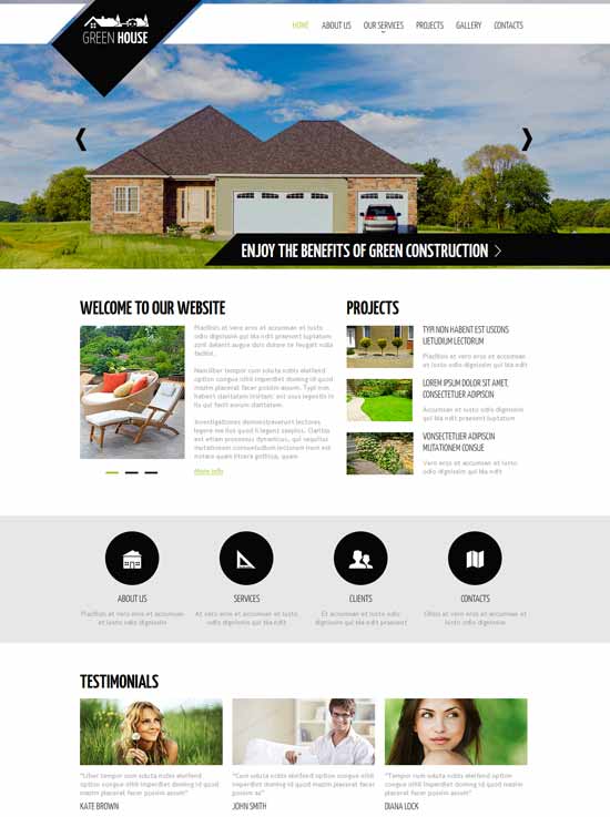Diseño-de-paisaje-exterior--Plantilla-de-sitio-web