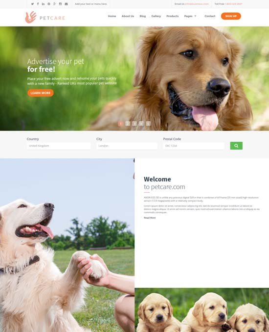 petcare-pet-caretakers-html-plantilla