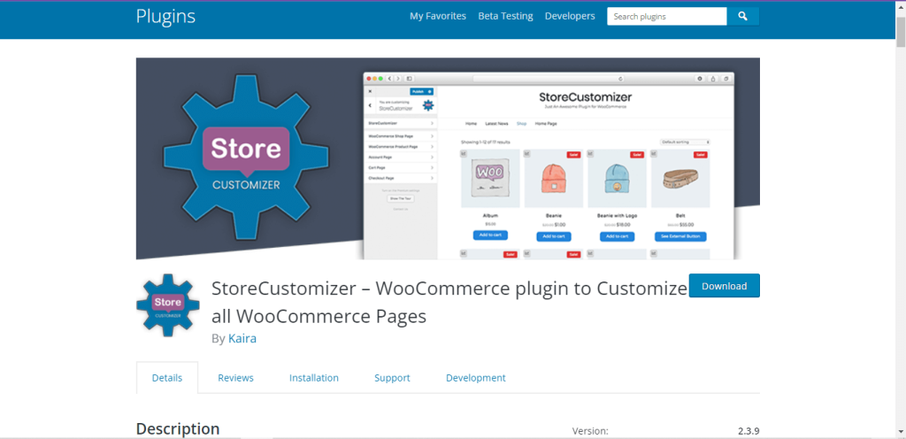 StoreCustomizer WooCommerce 我的帐户自定义插件
