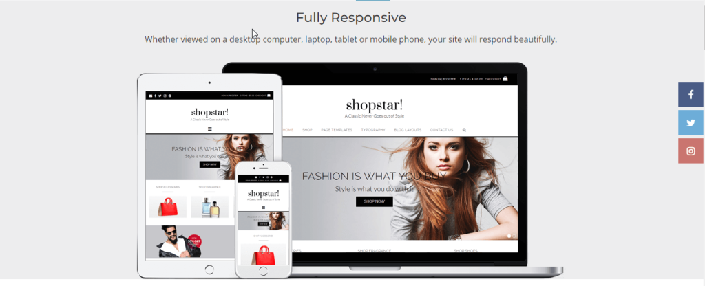Shopstar Najlepsze darmowe motywy WooCommerce