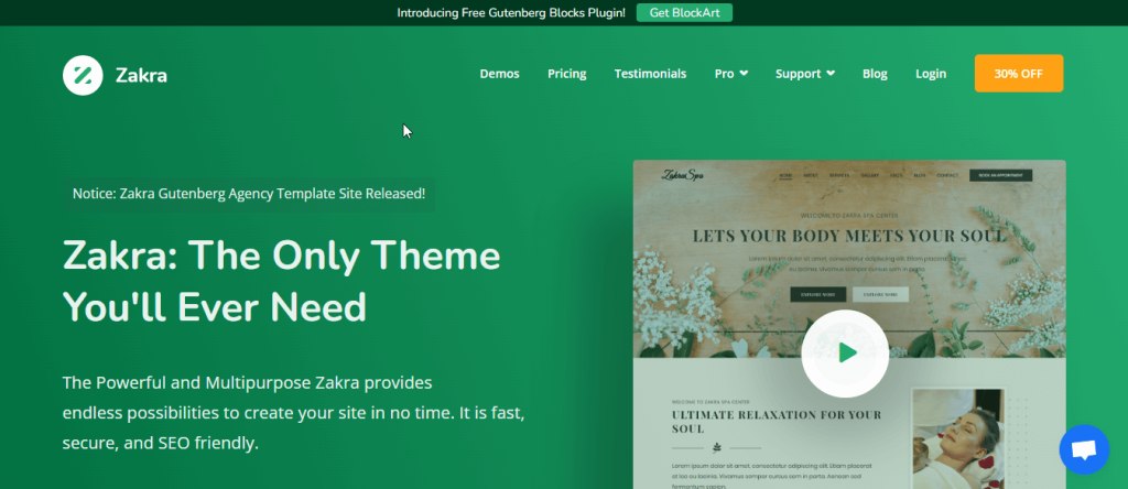 Zakra najlepszy motyw e-commerce dla wordpress