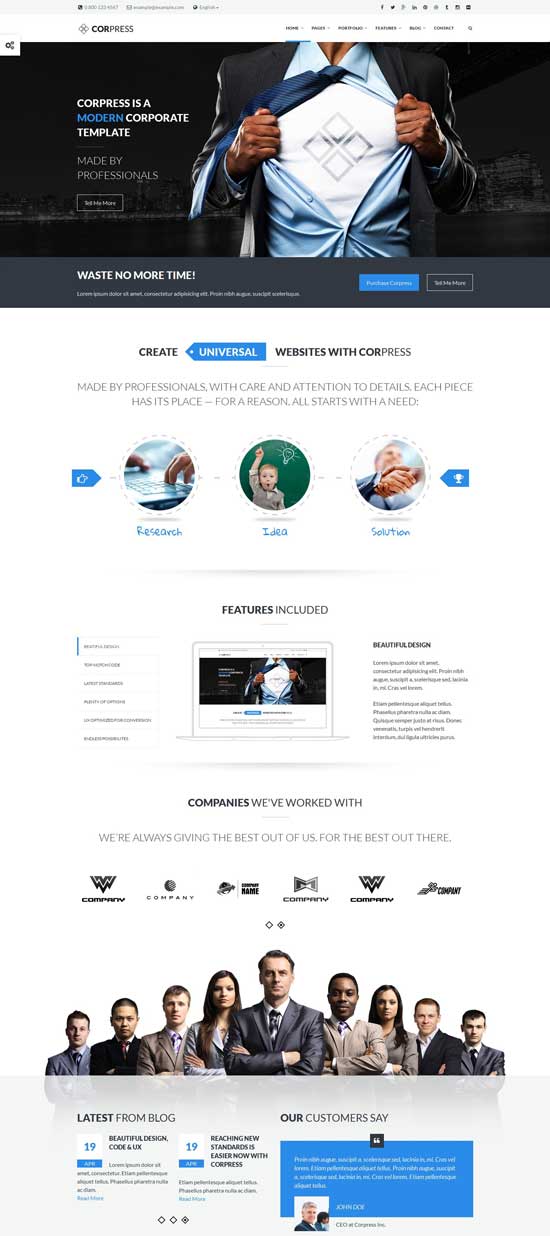 Corpress-Business-Website-Template
