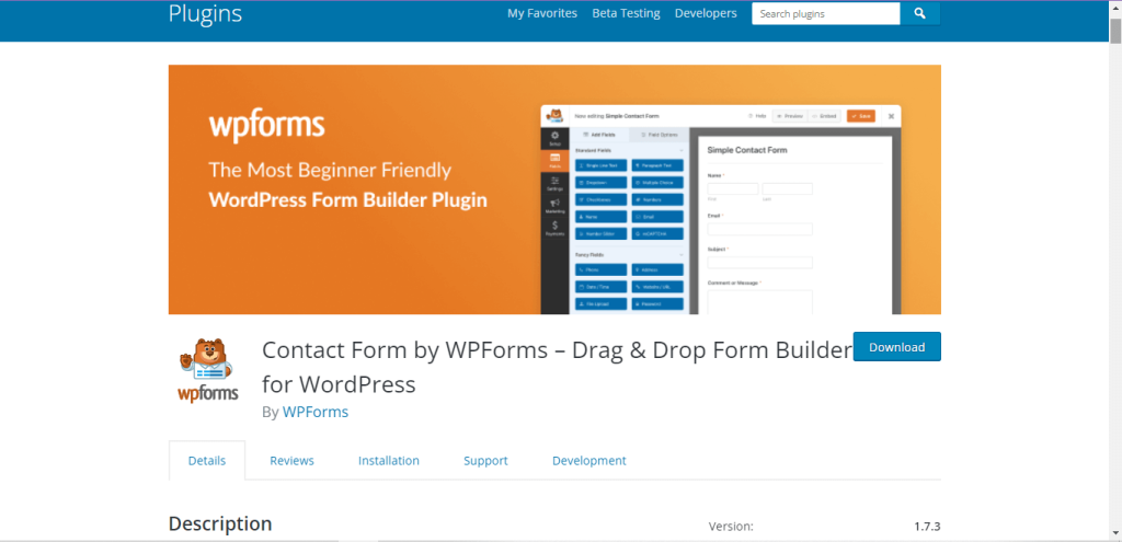 WordPress用のWPFormsユーザー登録プラグイン