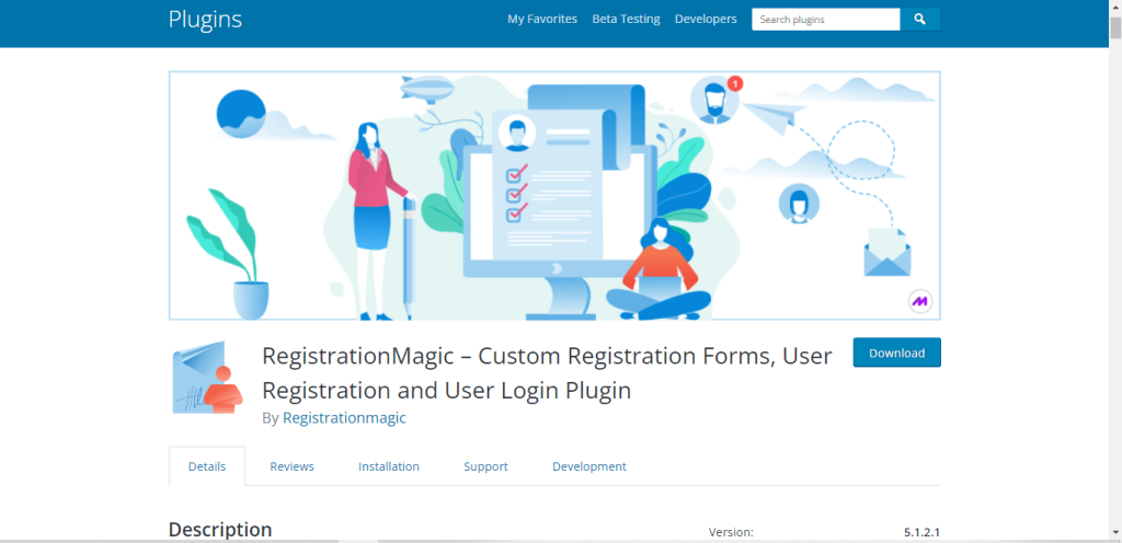WordPress用のRegistrationMagicユーザー登録プラグイン