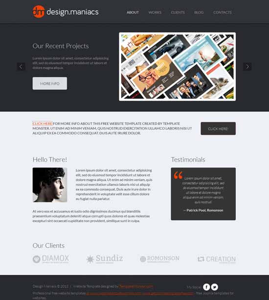 Creative-Free-Design-Studio-Website-Modelo