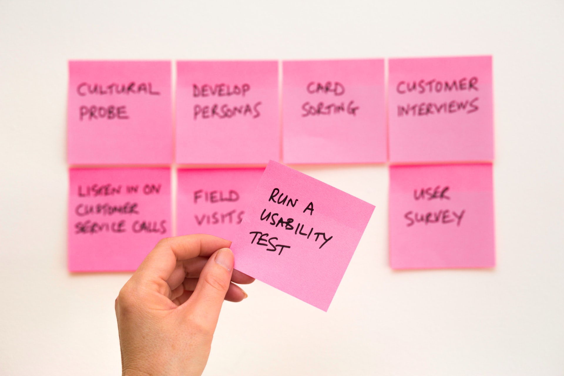 Tarefas de design UX