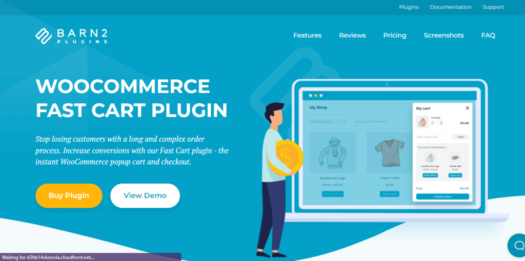 plugin de panier rapide WooCommerce