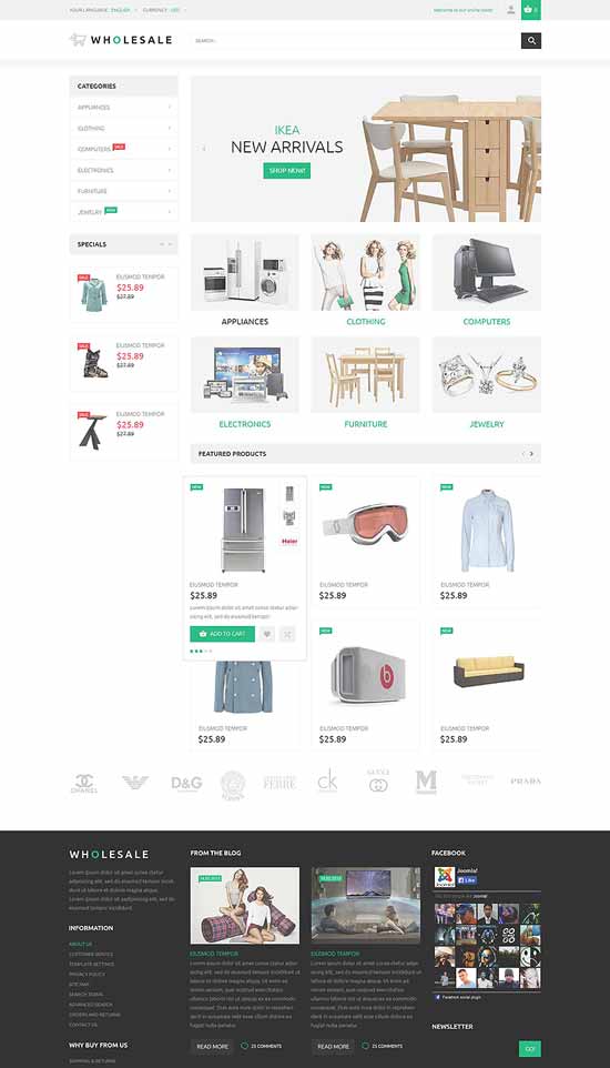 Magazyn-Magento-Motyw