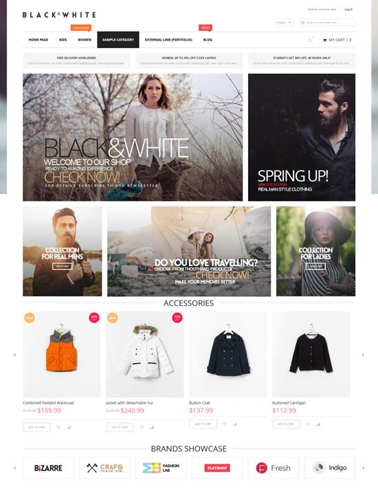 Czarno-biały-Responsive-Retina-Magento-Motyw