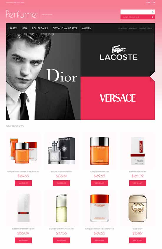 Parfum-Online-Magento-Tema