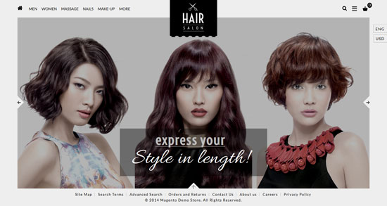 tema magento salon rambut